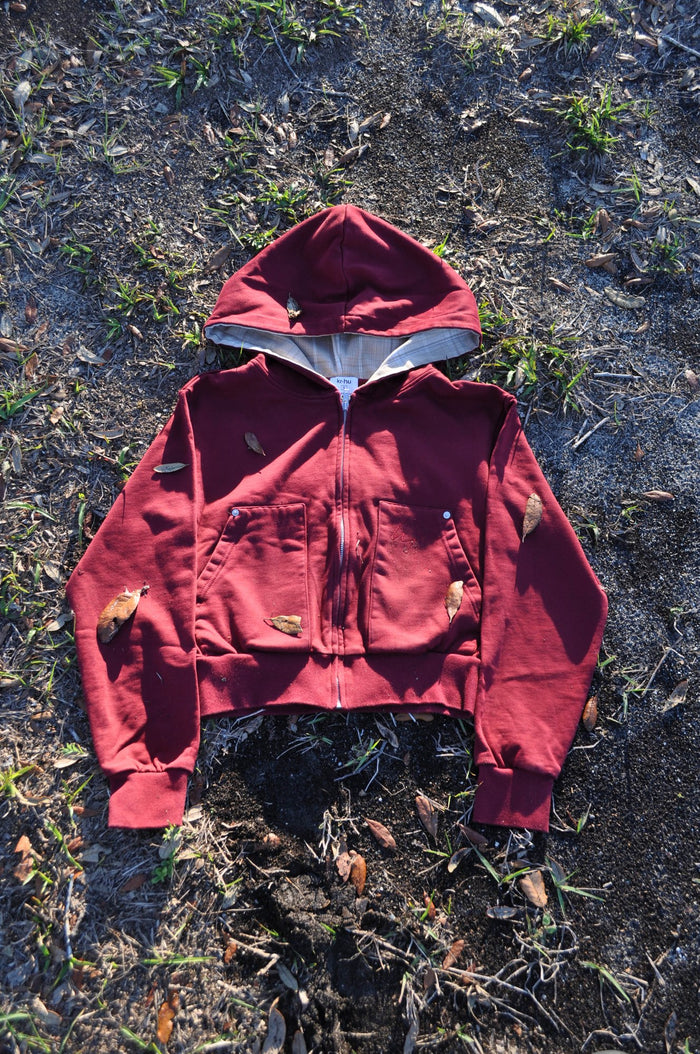 flagship hoodie claret press image 1